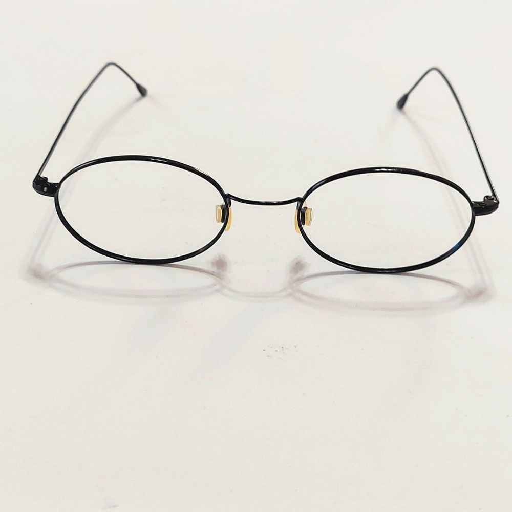 NWOT Pro Design Black Wire Frame Tao Collection Made In Japan Unisex Eyeglasses